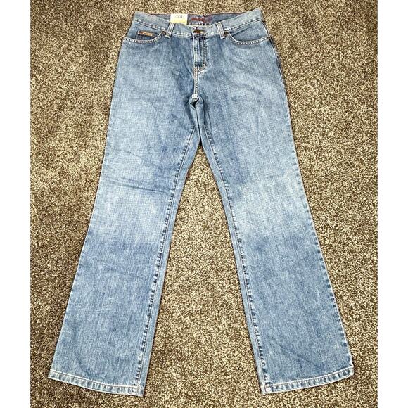 Brand New Eddie Bauer Boot Cut Jeans 100% Baumwolle Style 5117 Women's Size 8 - Picture 2 of 15